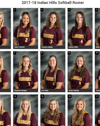 Softball - Lady Indians-Roster – Lil Cattilac